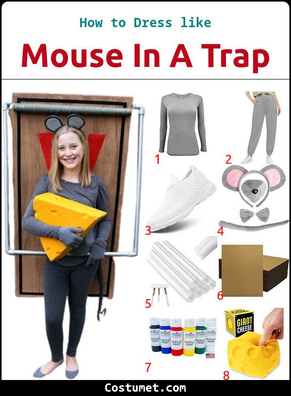 Mouse In A Trap Costume for Cosplay & Halloween
