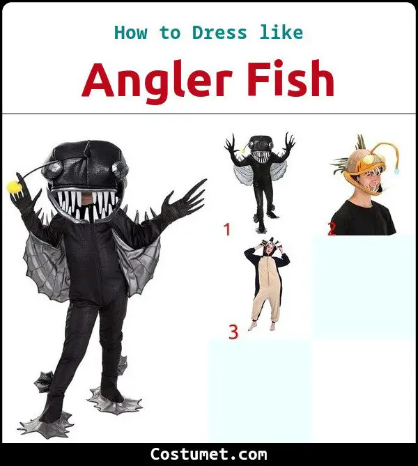 Angler Fish Costume for Cosplay & Halloween