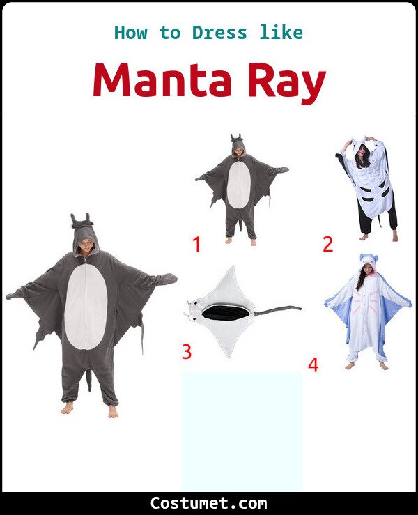 Manta Ray Costume for Cosplay & Halloween