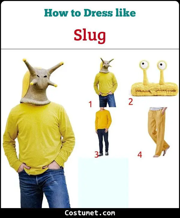 Slug Costume for Cosplay & Halloween