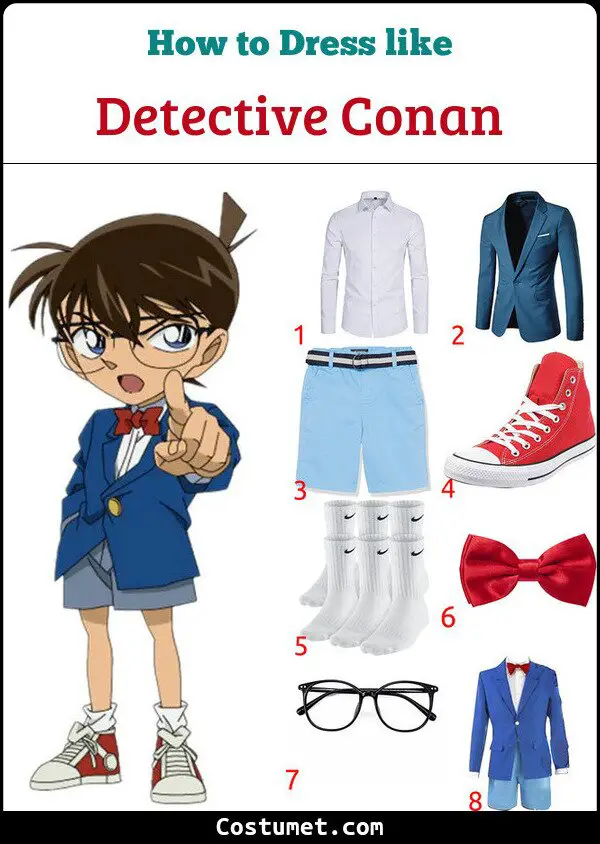Detective Conan Costume for Cosplay & Halloween