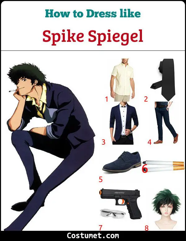 Spike Spiegel Costume for Cosplay & Halloween