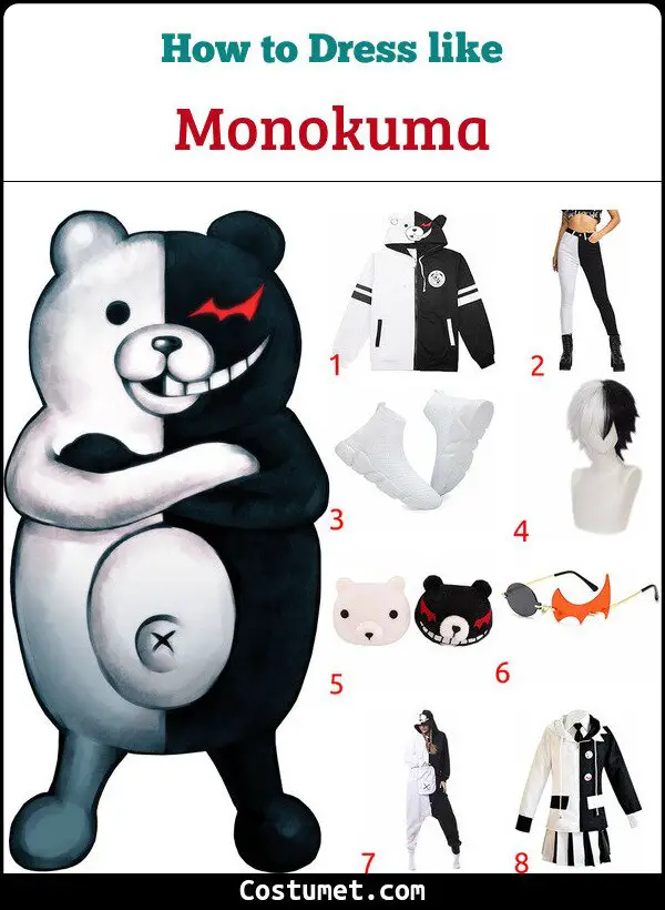 Monokuma Costume for Cosplay & Halloween