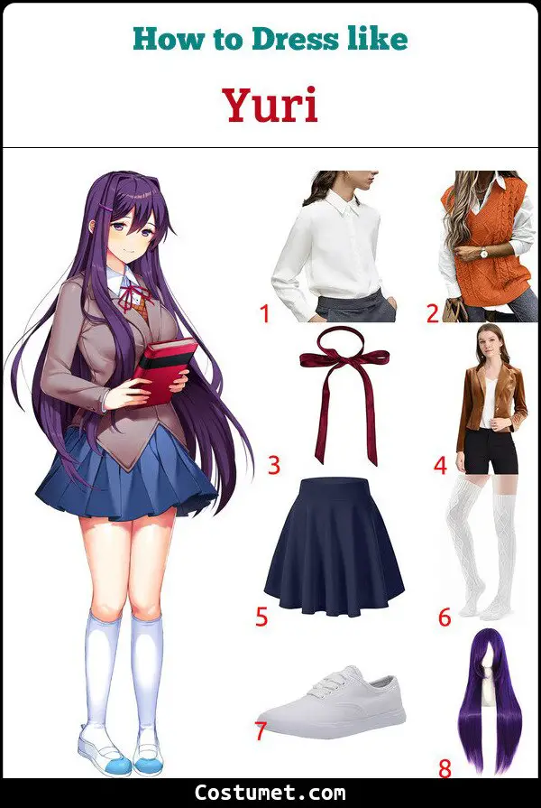 Yuri Costume for Cosplay & Halloween