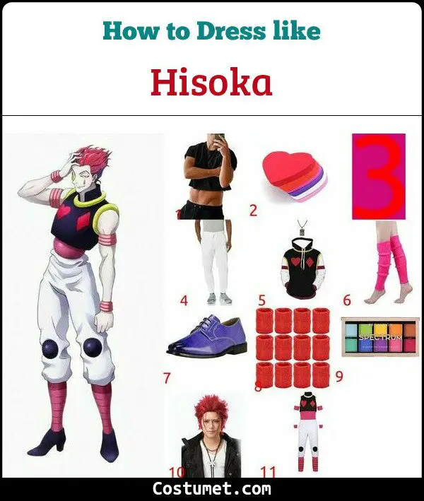 Hisoka Costume for Cosplay & Halloween