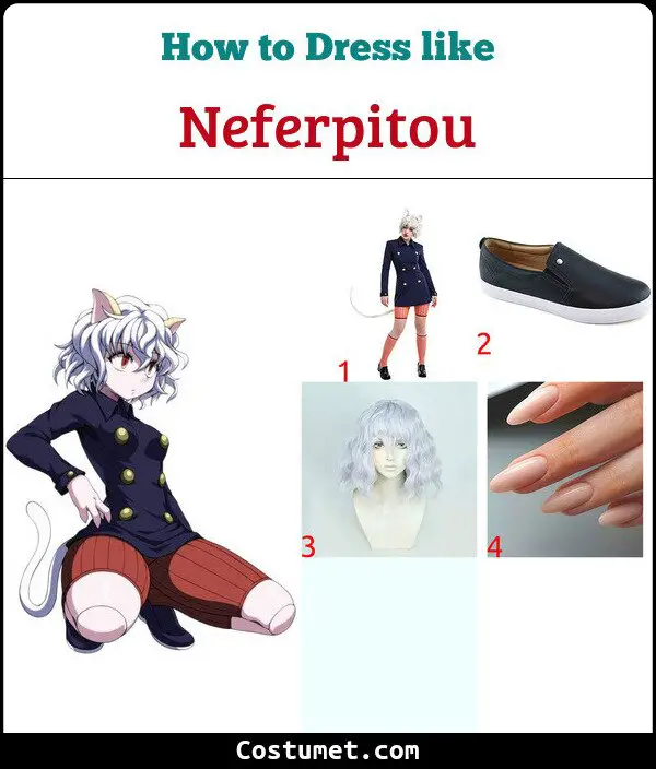 Neferpitou Costume for Cosplay & Halloween