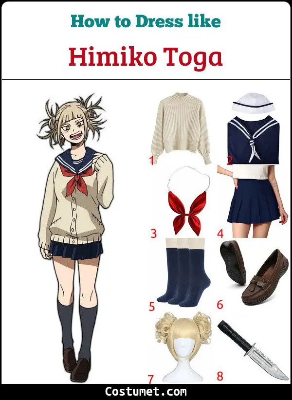 Himiko Toga Costume for Cosplay & Halloween