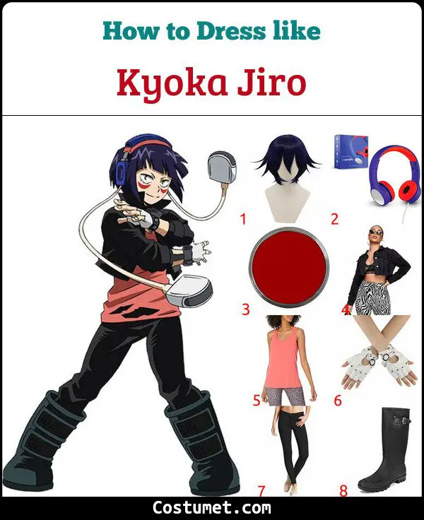 Kyoka Jiro Costume for Cosplay & Halloween