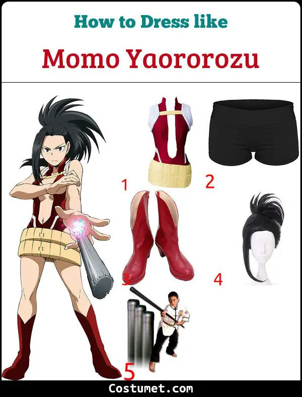 Momo Yaororozu Costume for Cosplay & Halloween