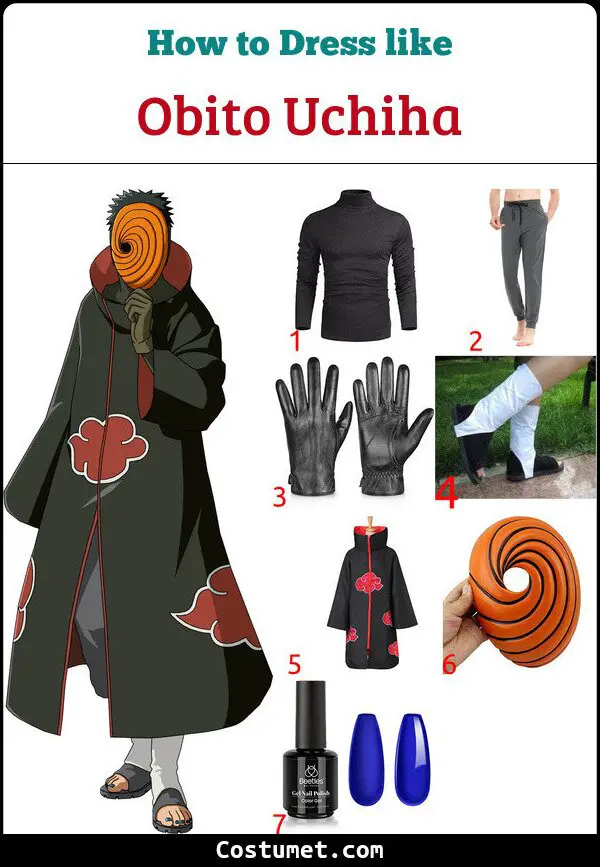 Obito Uchiha Costume for Cosplay & Halloween