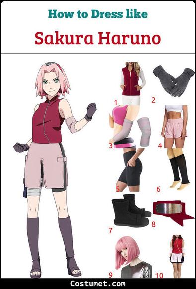 Haruno Costume from for Cosplay Halloween 2023