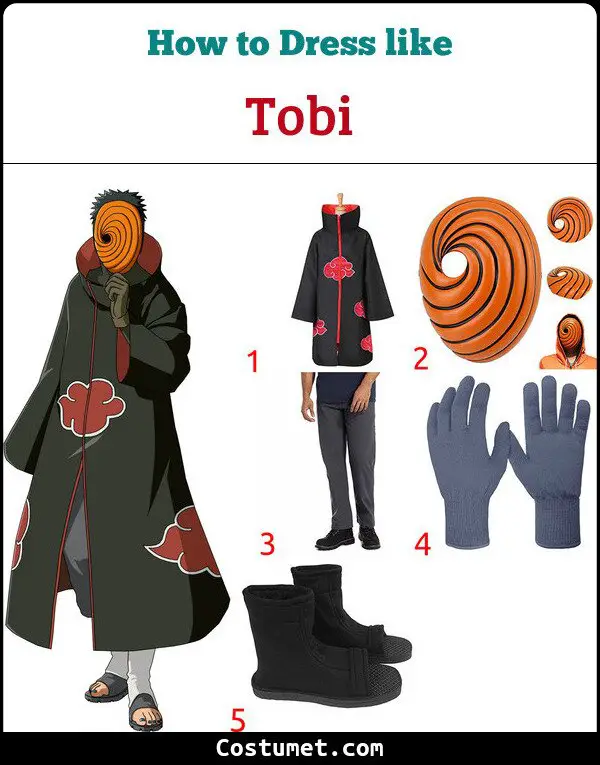 Tobi Costume for Cosplay & Halloween