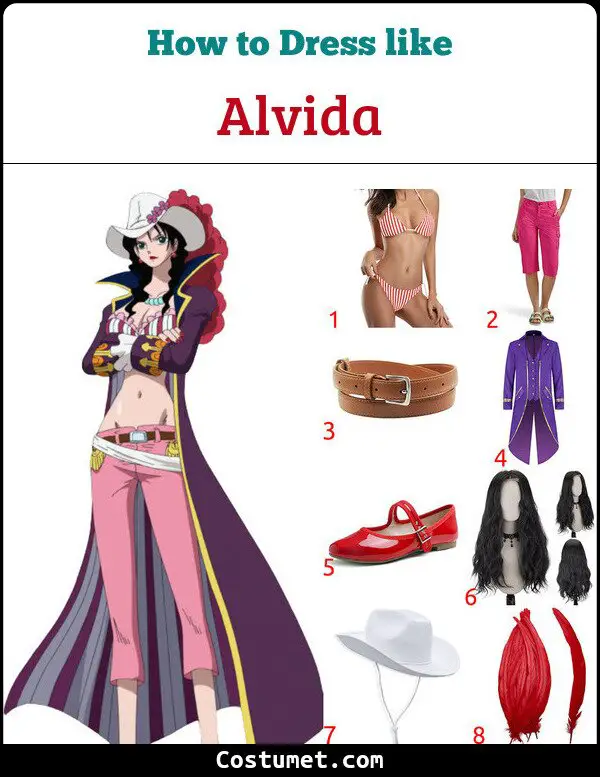 Alvida Costume for Cosplay & Halloween