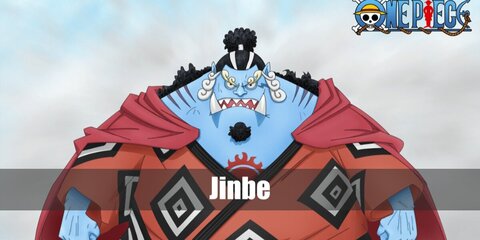  Jinbe’s costume is an orange patterned robe with a purple sash and an orange cape. To look like him, you should also wear a blue top, blue pants, blue face paint, and a long wavy wig.
