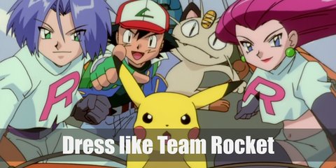 James & Jessie / Team Rocket (Pokemon) Costume