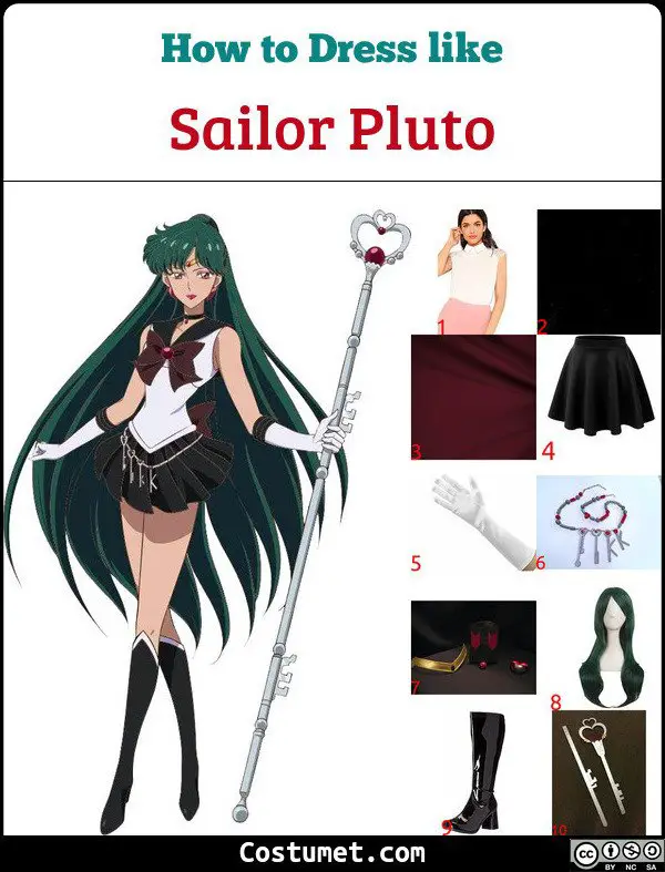 Sailor Pluto Costume for Cosplay & Halloween