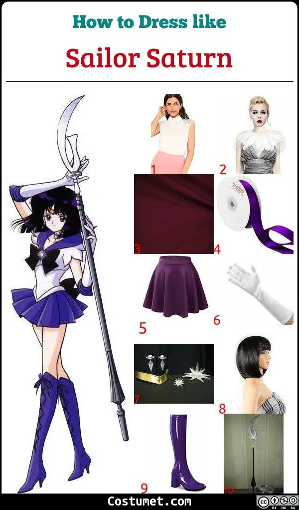 Sailor Saturn Costume for Cosplay & Halloween