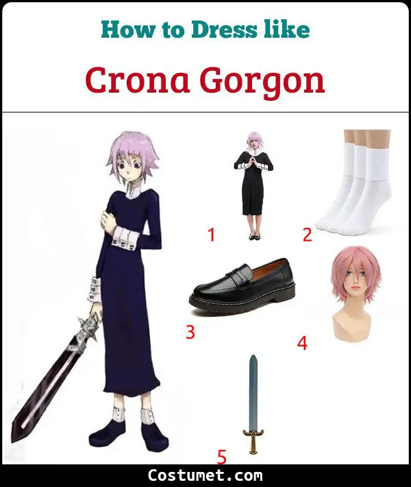 Crona Gorgon Costume for Cosplay & Halloween