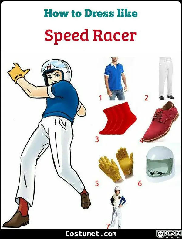 Speed Racer Costume for Cosplay & Halloween