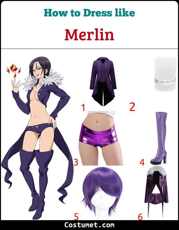 Merlin Costume for Cosplay & Halloween