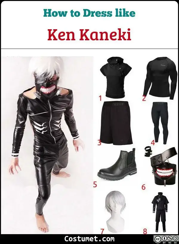Ken Kaneki (Tokyo Ghoul) Costume for Cosplay & Halloween 2023