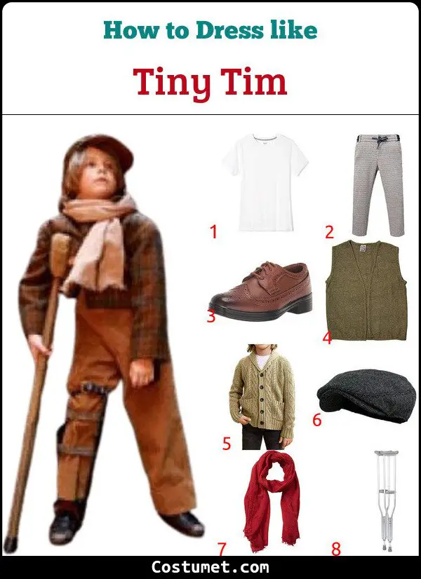 Tiny Tim Costume for Cosplay & Halloween