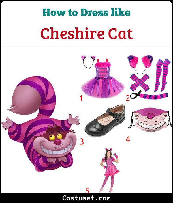 Cheshire Cat Costume for Cosplay & Halloween