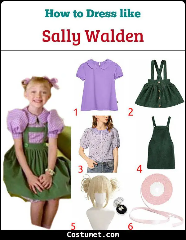 Sally Walden Costume for Cosplay & Halloween