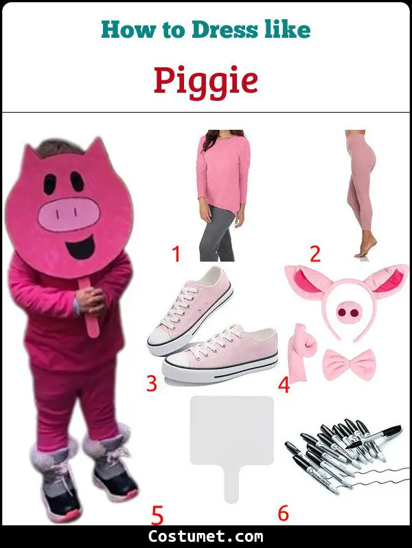 Piggie Costume for Cosplay & Halloween