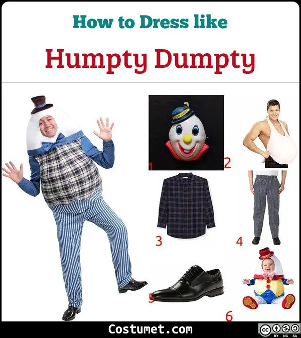 Humpty Dumpty Costume for Cosplay & Halloween