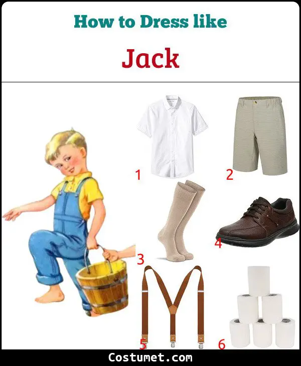 Jack Costume for Cosplay & Halloween