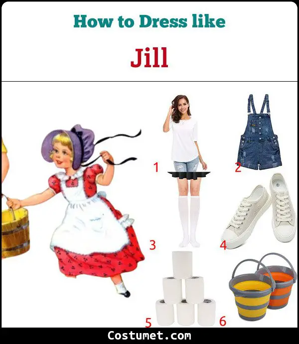 Jill Costume for Cosplay & Halloween