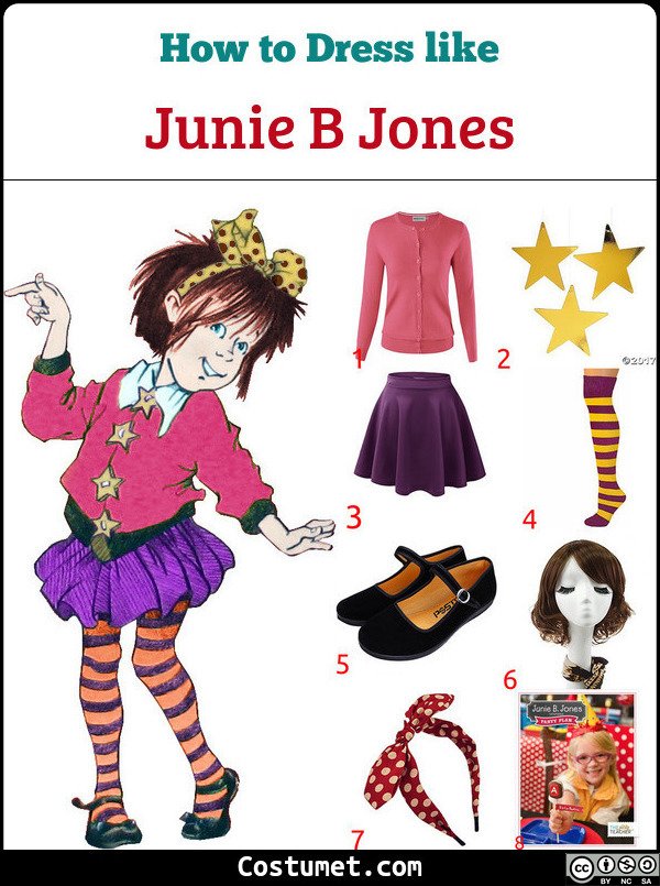 Junie B Jones Costume for Cosplay & Halloween