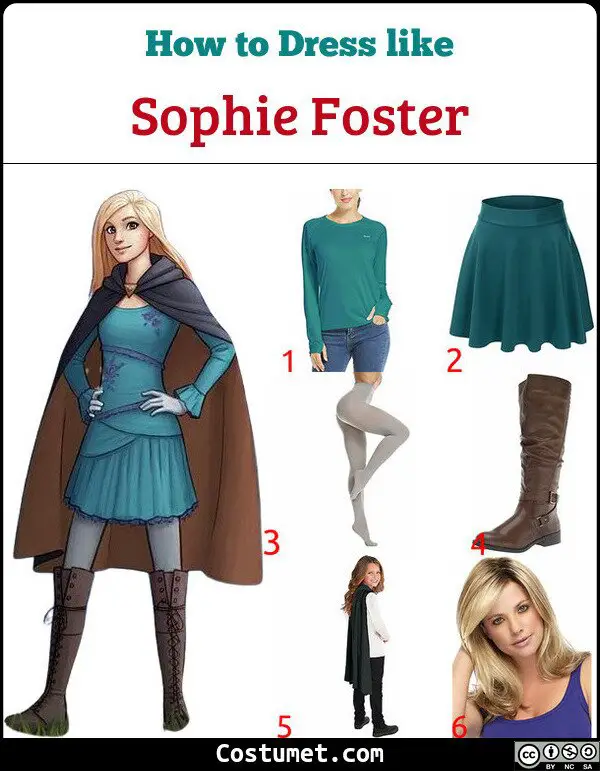 Sophie Foster Costume for Cosplay & Halloween