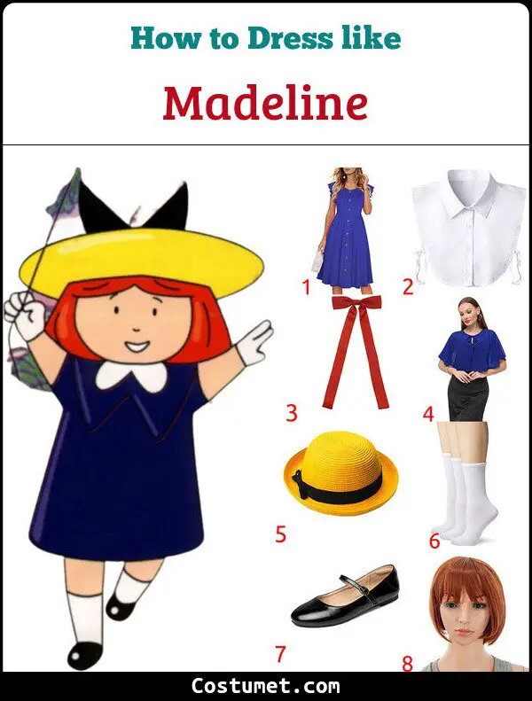 Madeline Costume for Cosplay & Halloween