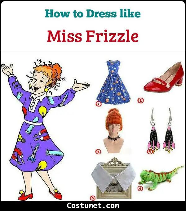 Miss Frizzle Costume for Cosplay & Halloween