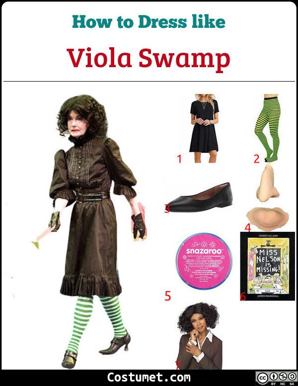 Viola Swamp Costume for Cosplay & Halloween