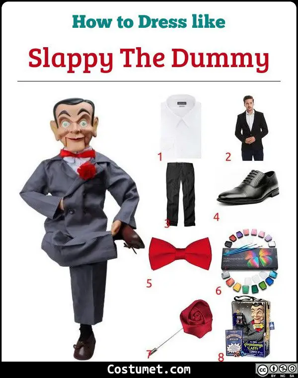 Slappy The Dummy Costume for Cosplay & Halloween