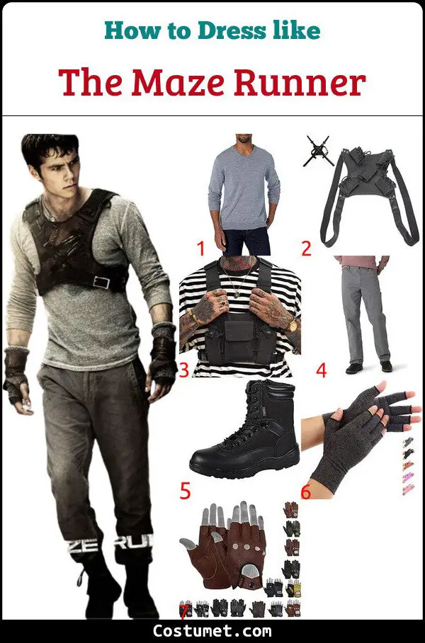 The Maze Runner Costume for Cosplay & Halloween