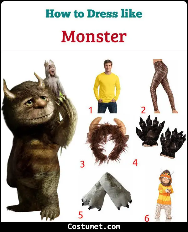 Monster Costume for Cosplay & Halloween