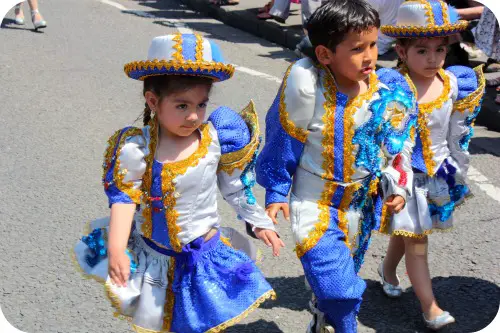 brazil carnival blue white