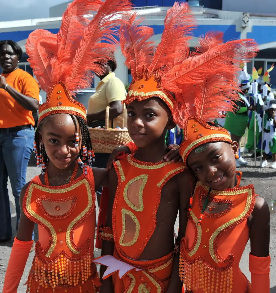 Caribbean carnival orange