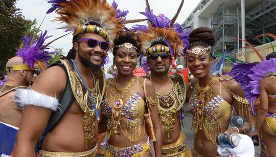 Caribbean carnival pairs
