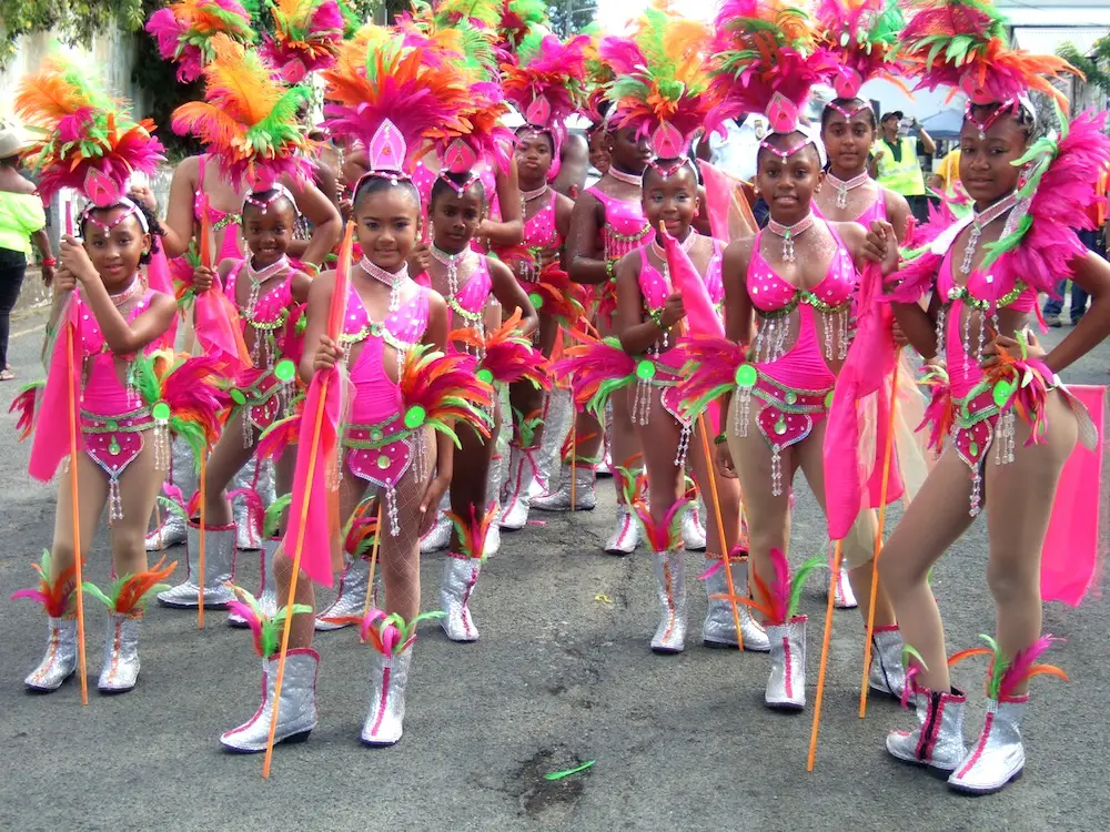 Caribbean carnival pink