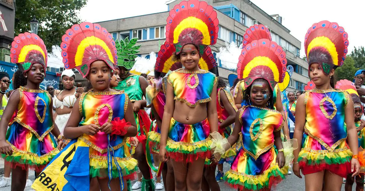 Caribbean carnival technicolor