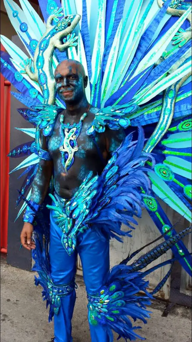 caribean carnival right blue