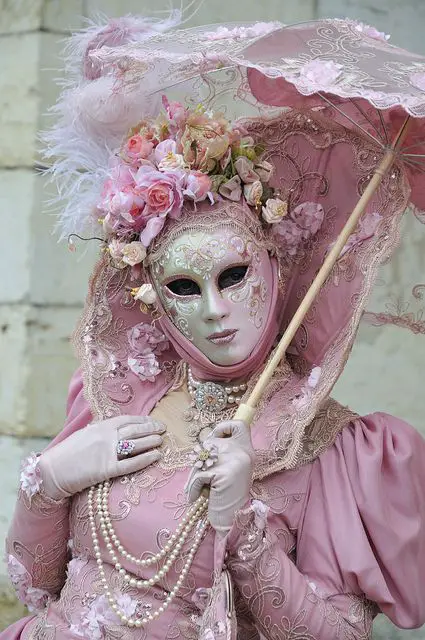 Pink Venice Carnival
