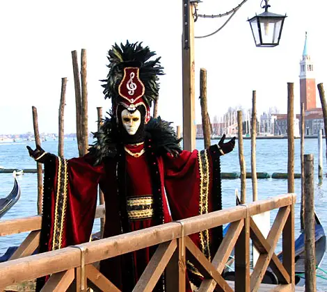 Regal Red Venice Carnival