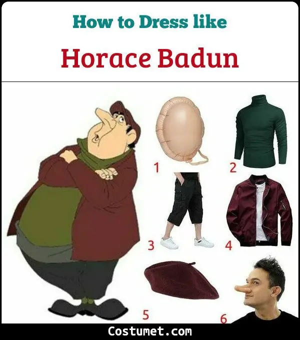 Horace Badun Costume for Cosplay & Halloween