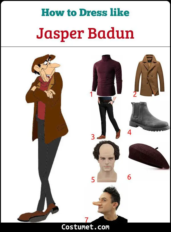 Jasper Badun Costume for Cosplay & Halloween